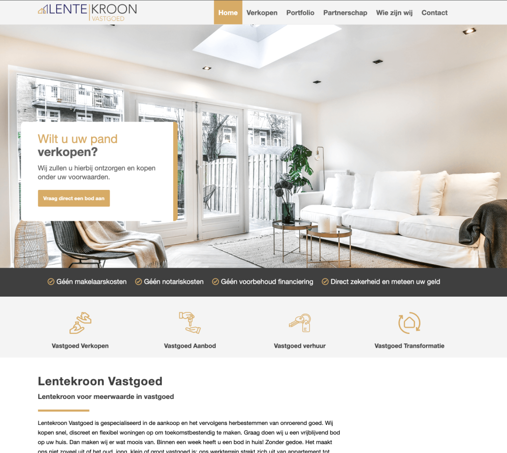 Webdesign Krommenie - Project Direct ✓ Website laten maken ✓ WordPress ✓ Webdesign ✓ Webwinkel ✓ Vindbaar in Google