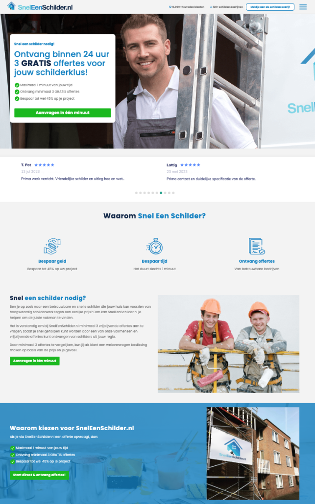 Webdesign Krommenie - Project Direct ✓ Website laten maken ✓ WordPress ✓ Webdesign ✓ Webwinkel ✓ Vindbaar in Google